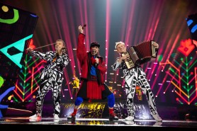„Trenulețul”s-a calificat în finala concursului Eurovision 2022. Zdob şi Zdub și frații Advahov au incendiat scena
